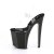 Pleaser XTREME-808CRS Plateau Sandaletten Transparent Schwarz EU-35 / US-5