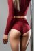 Dragonfly Shorts Lola Burgundrot M