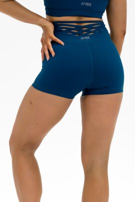 AMBR Designs Booty Shorts Teal