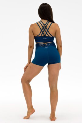 AMBR Designs Strappy Top Teal