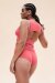 Lunalae Top Courtney V-Neck Watermelon S