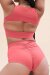 Lunalae Shorts High Waist Basic Watermelon XS