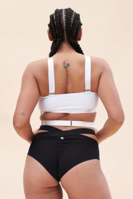 Lunalae Top Renee Crop Bra Weiß XS
