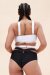 Lunalae Top Renee Crop Bra Weiß XL