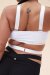 Lunalae Top Renee Crop Bra Weiß XL