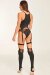 Paradise Chick Shorts Polecious Schwarz