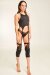 Paradise Chick Shorts Polecious Schwarz