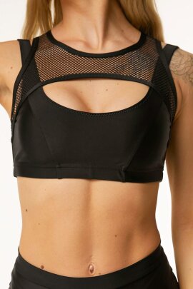 Polerina Top LUX Schwarz  XL