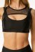 Polerina Top LUX Schwarz  XL