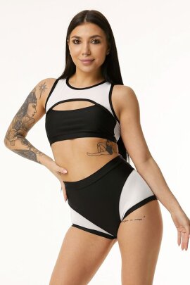 Polerina Top LUX Schwarz/Weiß XS