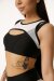 Polerina Top LUX Schwarz/Weiß M