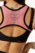 Polerina Top LUX Schwarz/Pink S