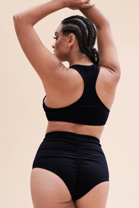 Lunalae Top Zoey Crop Bra Schwarz M