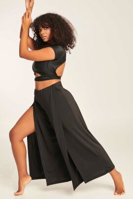 Paradise Chick Pants Polecious Schwarz XL