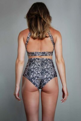 Pole Addict High Waist Shorts Lace S