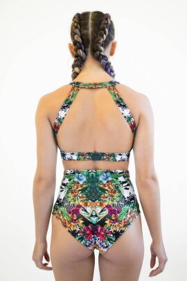 Pole Addict High Waist Shorts Jungle XS