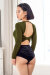 i-Style Top Butterfly Grün S