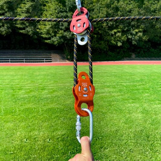 PoleSports Pulley System Aerial Rig bis 5,5 m Aerial Rig PRO und Aerial Rig LIGHT