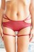 Zasha Polewear Shorts Low Waist Elle Weinrot XL