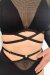 Lunalae Langarmtop Sasha Mesh Schwarz S