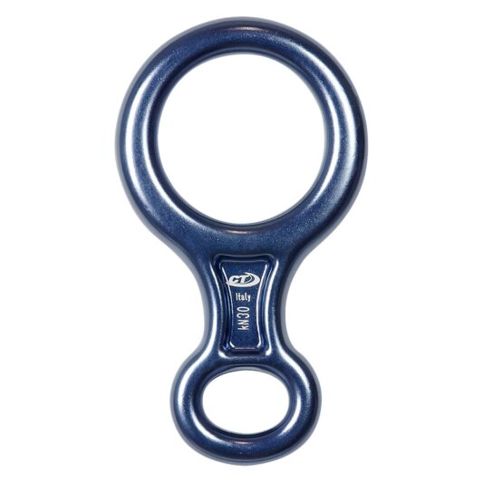 Flying Rose Figur 8 Metallicblau
