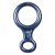 Flying Rose Figur 8 Metallicblau