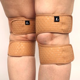 Lunalae Velcro Knee Pads Nude XS