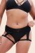 Lunalae Shorts Low Waist Cora Schwarz S