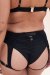 Lunalae Shorts Low Waist Cora Schwarz XL
