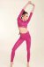 Paradise Chick Leggings Superhero Sticky High Waist Leopard Ruby