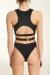 Paradise Chick Shorts Low Waist Iconic Schwarz M