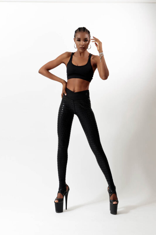 Oksa Wear Sticky Leggings Schwarz S