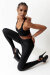 Oksa Wear Sticky Leggings Schwarz S