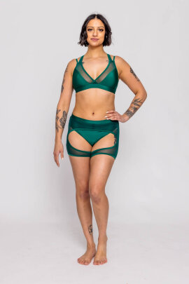 AMBR Designs Frame Highs Shorts Emerald S