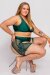 AMBR Designs Frame Highs Shorts Emerald XL