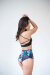 Pole Addict High Waist Shorts Asian Dream M
