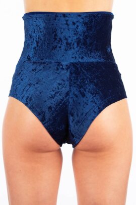 Dragonfly Shorts Betty Velvet Blau S