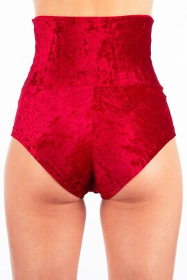 Dragonfly Shorts Betty Velvet Rot L