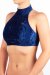 Dragonfly Top Lisette Velvet Blau XS