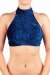 Dragonfly Top Lisette Velvet Blau L