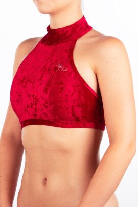 Dragonfly Top Lisette Velvet Rot S