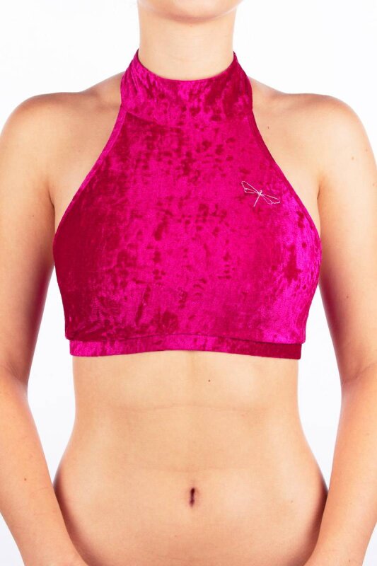 Dragonfly Top Lisette Velvet Pink M