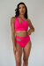 Pole Addict Shorts Mesmerised Neon Pink XS