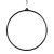PoleSports Aerial Hoop 1-Punkt Aufhängung Ø 30,0 mm - Schwarz
